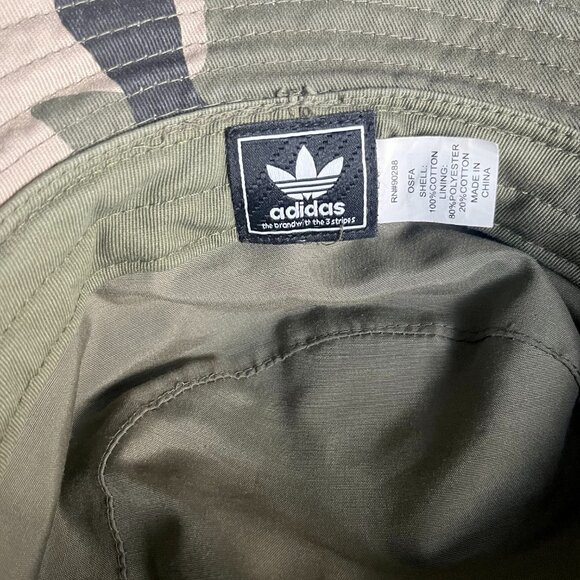 Adidas Originals Camo Bucket Hat | Size M (57 cm) | Streetwear Style - Picture 4 of 5